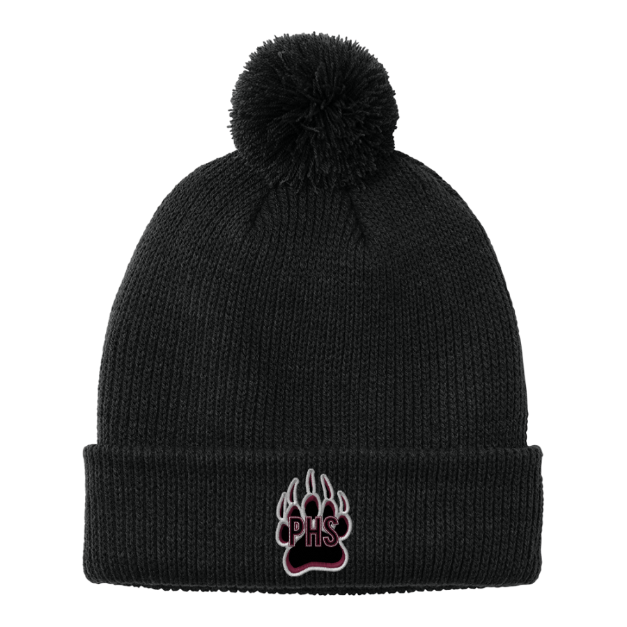 Paideia High Bears <span class="pdp-name-mascot">Paideia High School Bears</span> Port Authority Cozy Pom Beanie