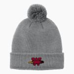 Wisconsin School For The Deaf Firebirds <span class="pdp-name-mascot">Wisconsin School For The Deaf Firebirds</span> Port Authority Cozy Pom Beanie Front Thumbnail