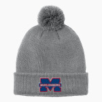 Peter Muhlenberg Patriots Port Authority Cozy Pom Beanie Front Thumbnail