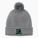 Woods Charter Wolves Port Authority Cozy Pom Beanie Front Thumbnail