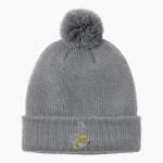 LAKE MICHIGAN CATHOLIC HIGH SCH LAKER FISH <span class="pdp-name-mascot">LAKE MICHIGAN LAKER FISH</span> Port Authority Cozy Pom Beanie Front Thumbnail