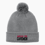 AMERICAN FORK HIGH SCHOOL CAVEMEN <span class="pdp-name-mascot">AMERICAN FORK CAVEMEN</span> Port Authority Cozy Pom Beanie Front Thumbnail