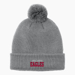 Jupiter Christian Eagles <span class="pdp-name-mascot">Jupiter Eagles</span> Port Authority Cozy Pom Beanie Front Thumbnail