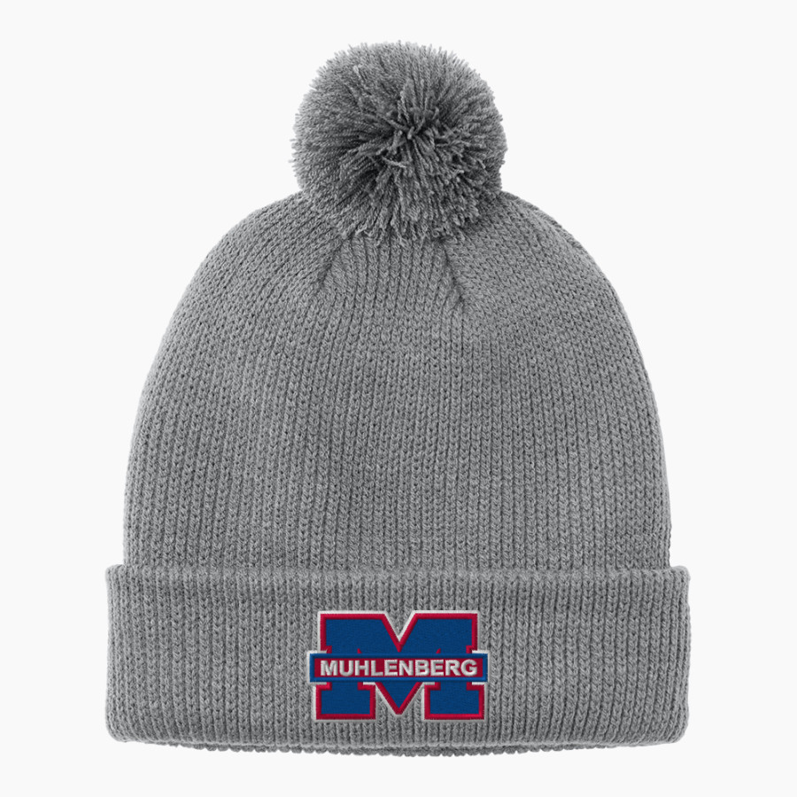 Peter Muhlenberg Patriots Port Authority Cozy Pom Beanie