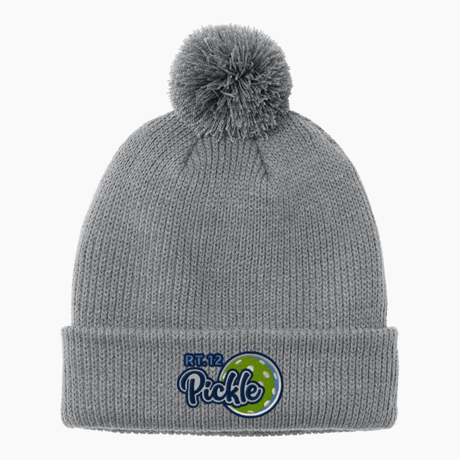 Rt. 12 Pickle Rt. 12 Pickle <span class="pdp-name-mascot">Rt. 12 Pickle</span> Port Authority Cozy Pom Beanie