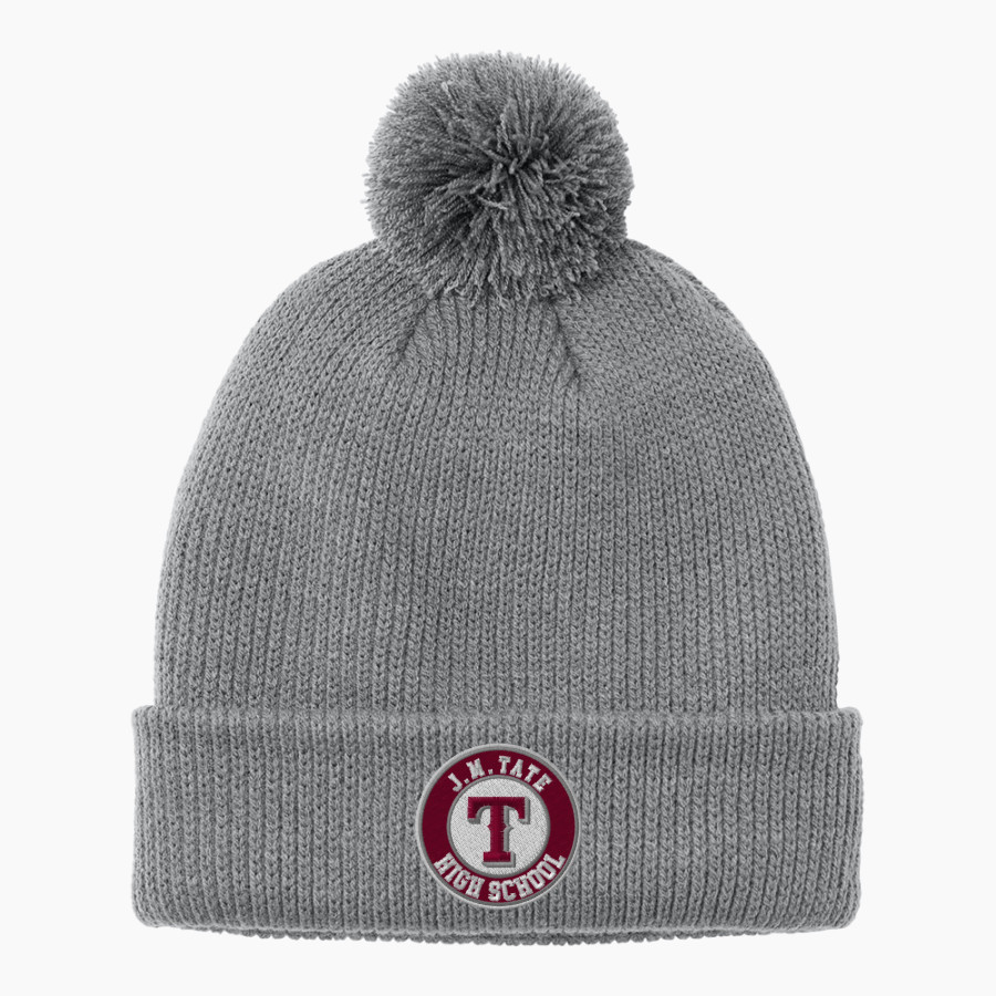 TATE HIGH SCHOOL AGGIES <span class="pdp-name-mascot">TATE AGGIES</span> Port Authority Cozy Pom Beanie