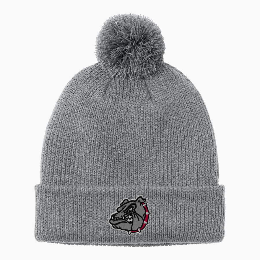 Boiling Springs Middle School bulldogs offical sideline store <span class="pdp-name-mascot">Boiling Springs Bulldogs</span> Port Authority Cozy Pom Beanie