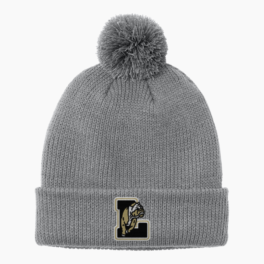 Lapel Bulldogs <span class="pdp-name-mascot">Lapel High School Bulldogs</span> Port Authority Cozy Pom Beanie