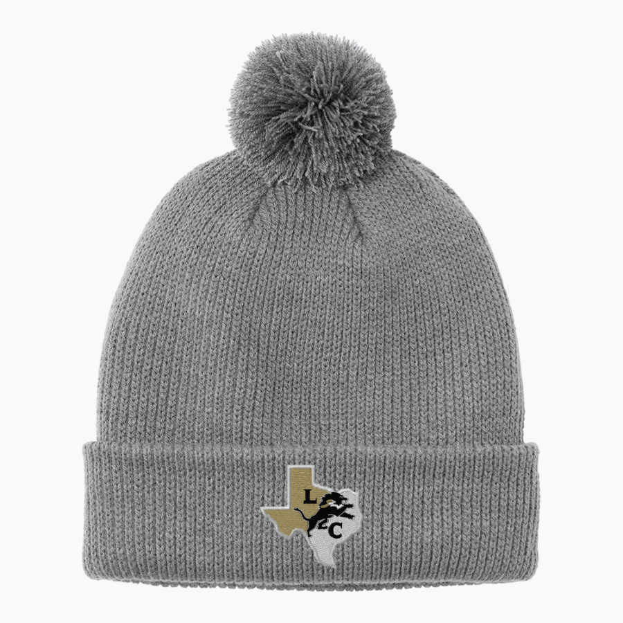 LEVERETTS CHAPEL HIGH SCHOOL LIONS <span class="pdp-name-mascot">LEVERETTS CHAPEL LIONS</span> Port Authority Cozy Pom Beanie