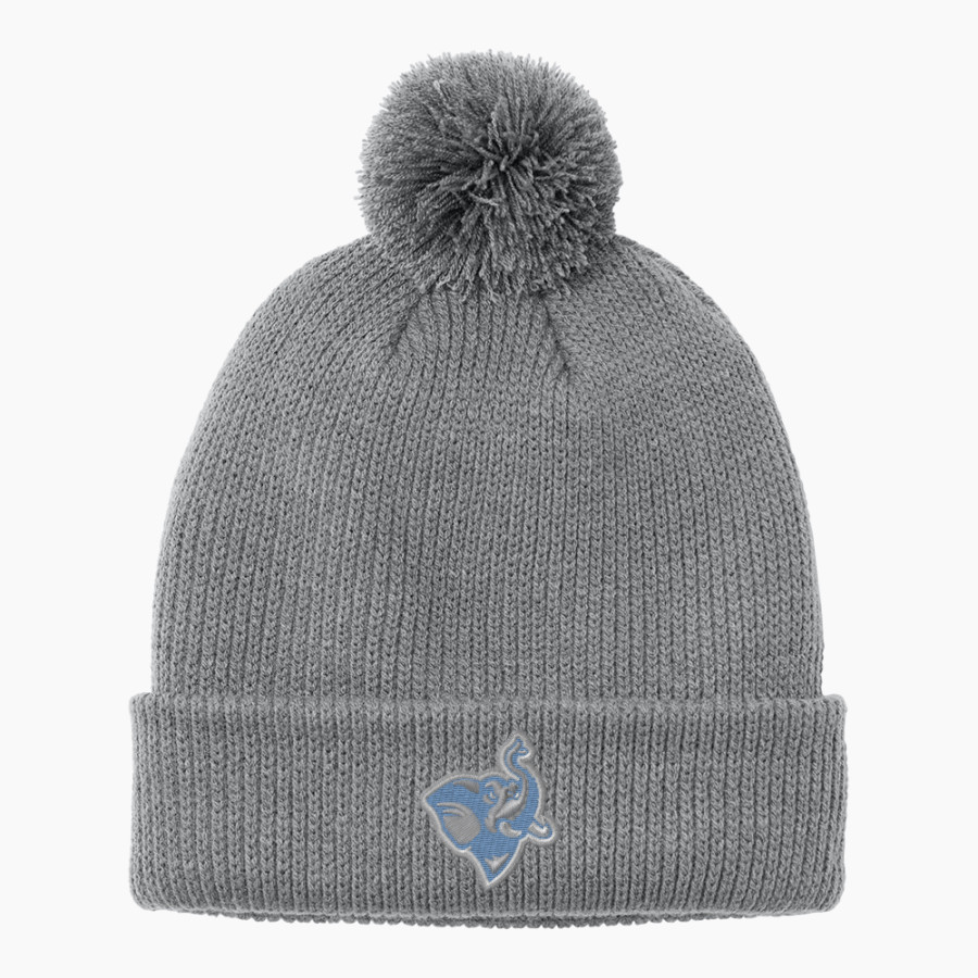 Tufts Jumbos Port Authority Cozy Pom Beanie