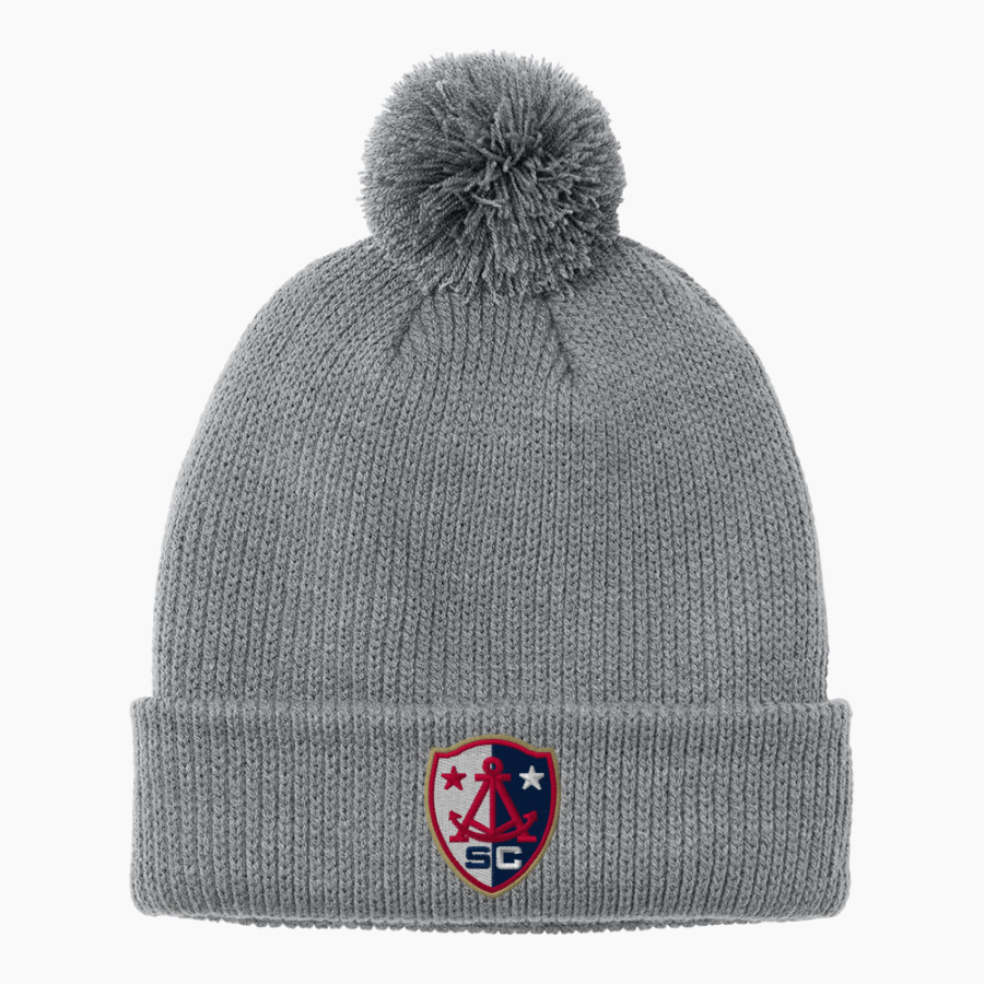 Alameda Soccer Club Islanders <span class="pdp-name-mascot">Alameda Soccer Club Islanders</span> Port Authority Cozy Pom Beanie