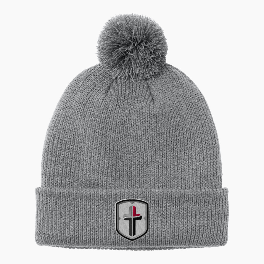 Manitowoc Lutheran Lancers <span class="pdp-name-mascot">Manitowoc Lutheran High School Lancers</span> Port Authority Cozy Pom Beanie