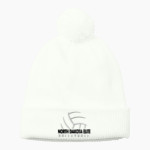 ND Elite Elite Port Authority Cozy Pom Beanie Front Thumbnail