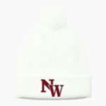 Northwest Mounties Port Authority Cozy Pom Beanie Front Thumbnail