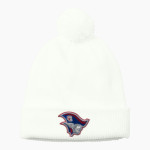 Clarkson-Leigh Patriots <span class="pdp-name-mascot">Clarkson-Leigh Patriots</span> Port Authority Cozy Pom Beanie Front Thumbnail