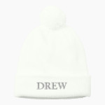 Drew Dragons Port Authority Cozy Pom Beanie Front Thumbnail