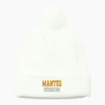 Manteo Redskins <span class="pdp-name-mascot">Manteo Redskins</span> Port Authority Cozy Pom Beanie Front Thumbnail