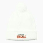 Plainfield East Bengals Port Authority Cozy Pom Beanie Front Thumbnail