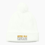 Western Hills Cougars <span class="pdp-name-mascot">Western Hills Cougars</span> Port Authority Cozy Pom Beanie Front Thumbnail