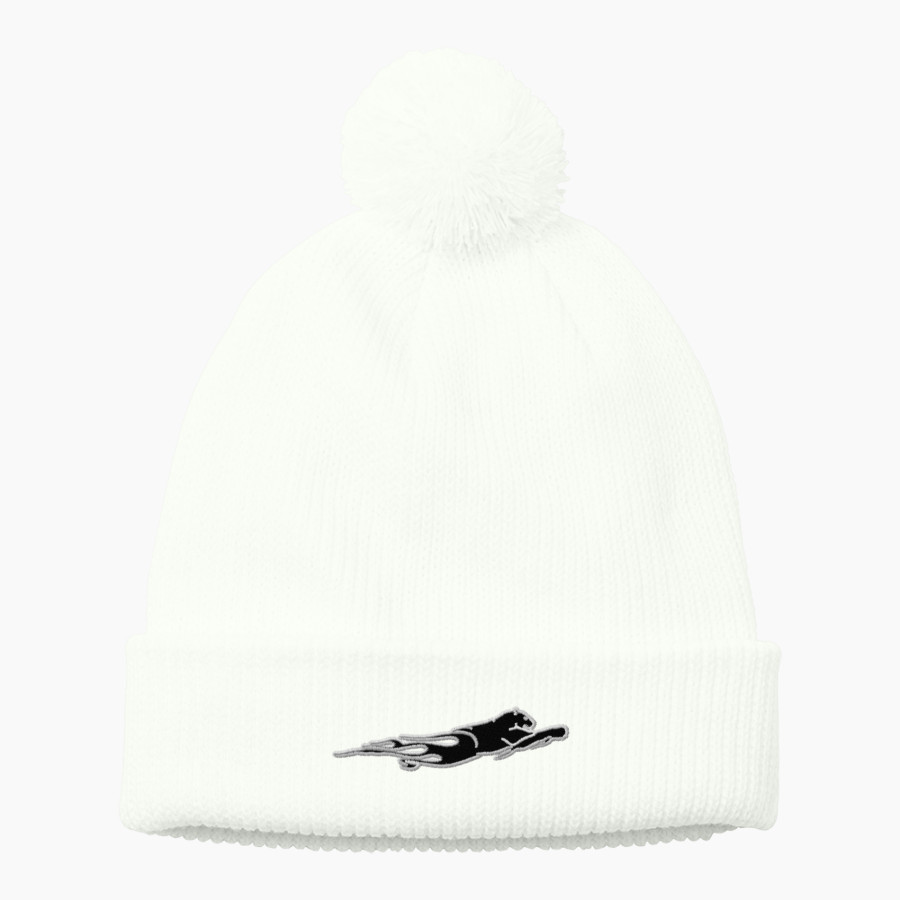 Pleasanton Middle School Panthers <span class="pdp-name-mascot">Pleasanton Panthers</span> Port Authority Cozy Pom Beanie