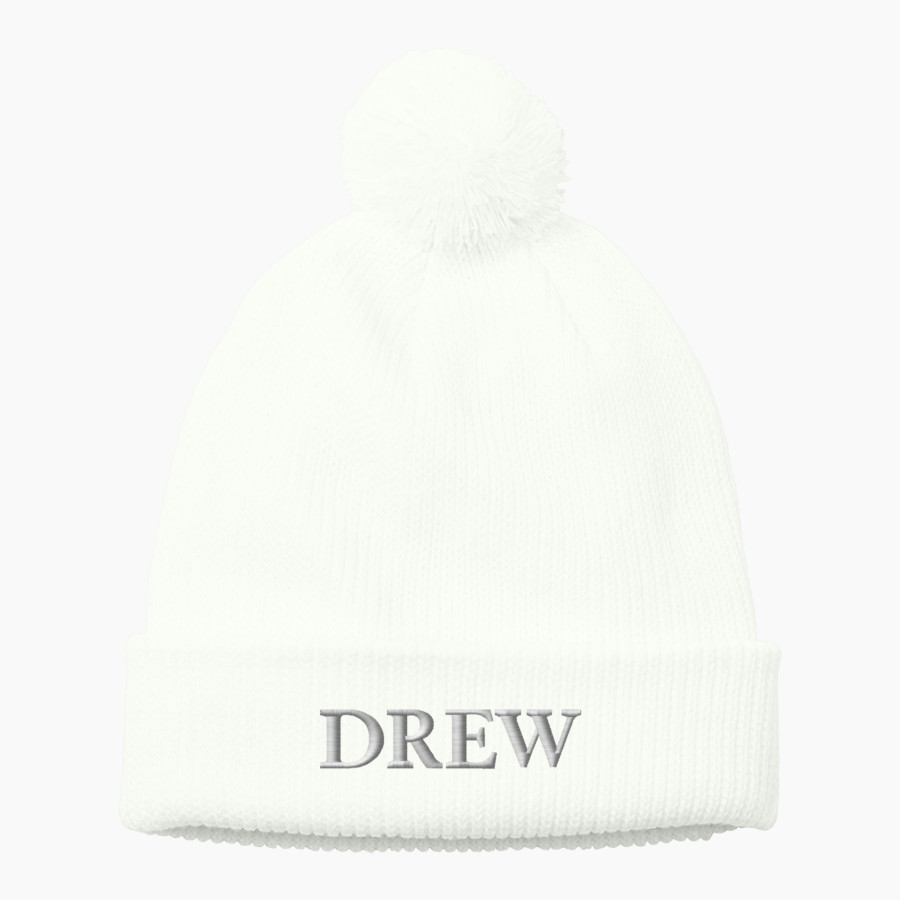 Drew Dragons Port Authority Cozy Pom Beanie
