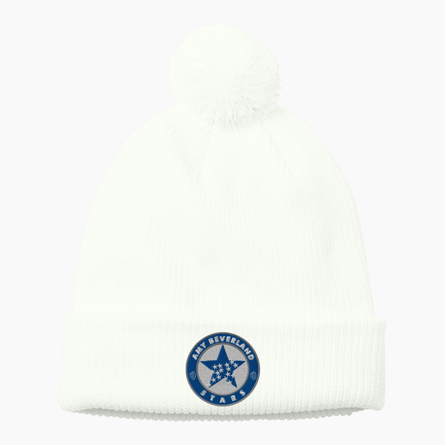 Amy Beverland Stars <span class="pdp-name-mascot">Amy Beverland Stars</span> Port Authority Cozy Pom Beanie