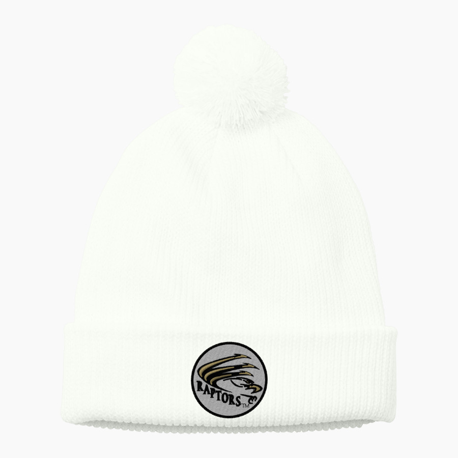 East Ridge Raptors Port Authority Cozy Pom Beanie