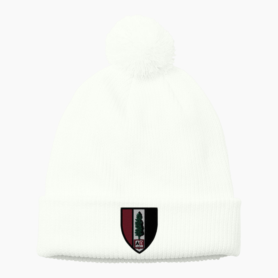 Roxbury Latin <span class="pdp-name-mascot">Roxbury Latin Foxes</span> Port Authority Cozy Pom Beanie