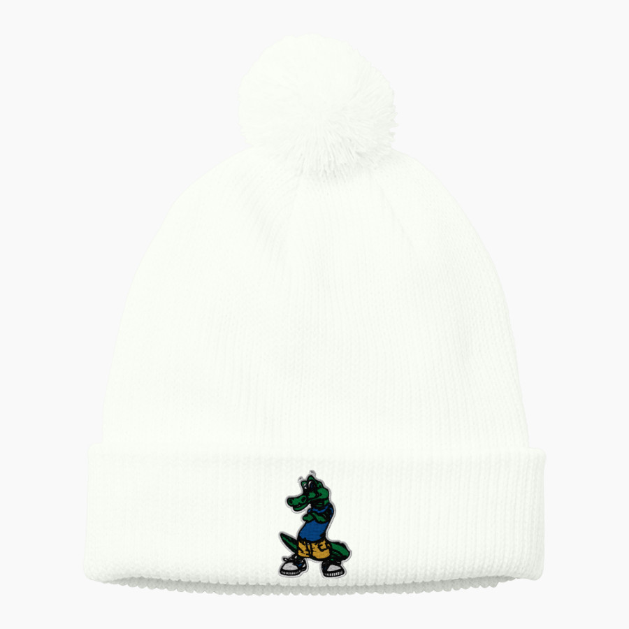 GRACE ABBOTT Gators <span class="pdp-name-mascot">GRACE ABBOTT ELEMENTARY SCHOOL Alligators</span> Port Authority Cozy Pom Beanie