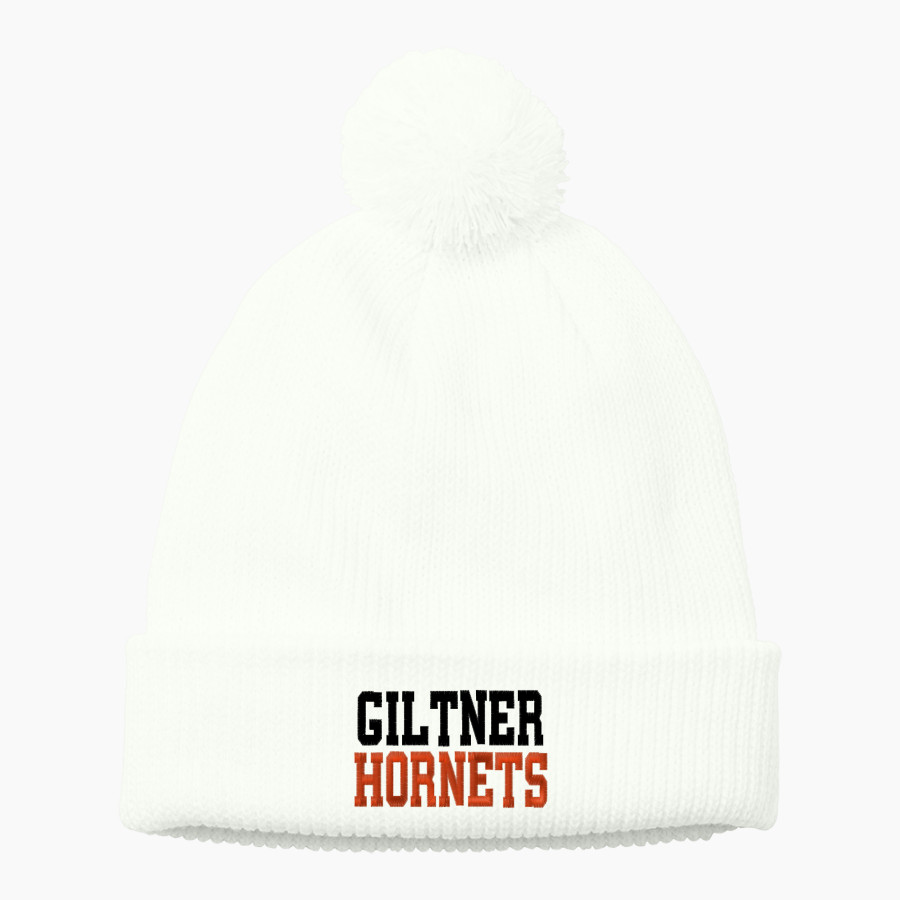 Giltner Hornets <span class="pdp-name-mascot">Giltner Hornets</span> Port Authority Cozy Pom Beanie