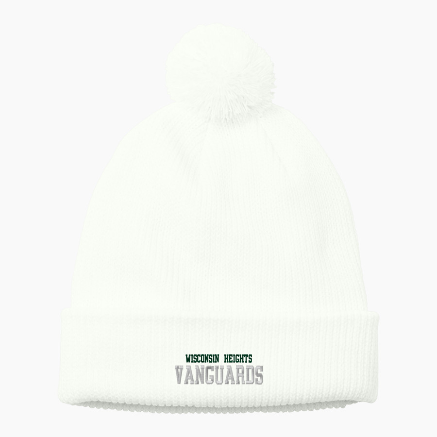 Wisconsin Heights High School Vanguards <span class="pdp-name-mascot">Wisconsin Heights High School</span> Port Authority Cozy Pom Beanie