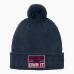 APPLETON EAST PATRIOTS <span class="pdp-name-mascot">EAST PATRIOTS</span> Port Authority Cozy Pom Beanie Front Thumbnail