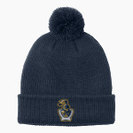 Neumann Knights <span class="pdp-name-mascot">NEUMANN UNIVERSITY KNIGHTS</span> Port Authority Cozy Pom Beanie Front Thumbnail