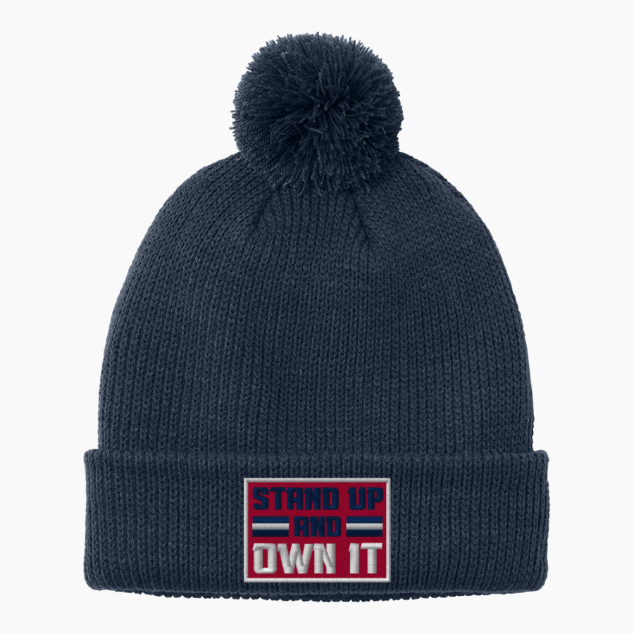 APPLETON EAST PATRIOTS <span class="pdp-name-mascot">EAST PATRIOTS</span> Port Authority Cozy Pom Beanie