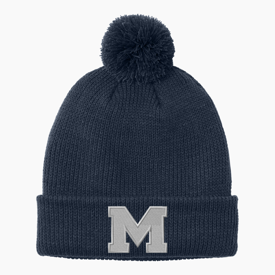 Marietta Blue Devils <span class="pdp-name-mascot">Marietta Blue Devils</span> Port Authority Cozy Pom Beanie