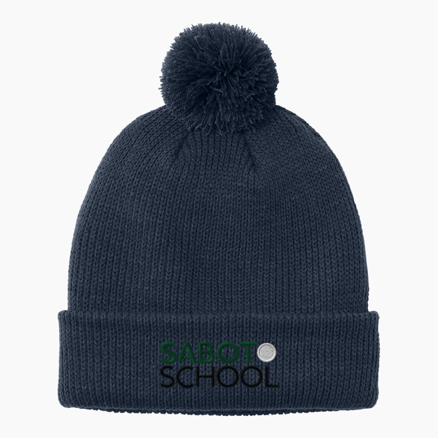 Sabot School Sabot School <span class="pdp-name-mascot">STONY POINT SCHOOL</span> Port Authority Cozy Pom Beanie