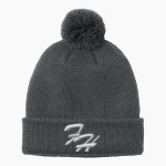 Fort Hays State University Tigers Port Authority Cozy Pom Beanie Front Thumbnail