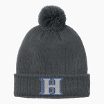 Harding Academy Lions <span class="pdp-name-mascot">Harding Academy</span> Port Authority Cozy Pom Beanie Front Thumbnail