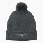 Waterbury Patriots <span class="pdp-name-mascot">Waterbury Patriots Football</span> Port Authority Cozy Pom Beanie Front Thumbnail