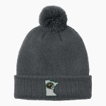Bemidji State Athletics <span class="pdp-name-mascot">Bemidji State Beavers</span> Port Authority Cozy Pom Beanie Front Thumbnail