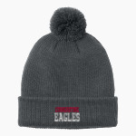 CORNERSTONE Eagles Port Authority Cozy Pom Beanie Front Thumbnail