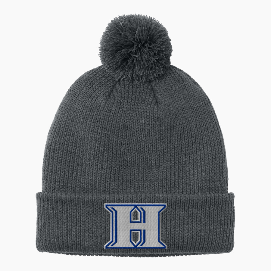 Harding Academy Lions <span class="pdp-name-mascot">Harding Academy</span> Port Authority Cozy Pom Beanie