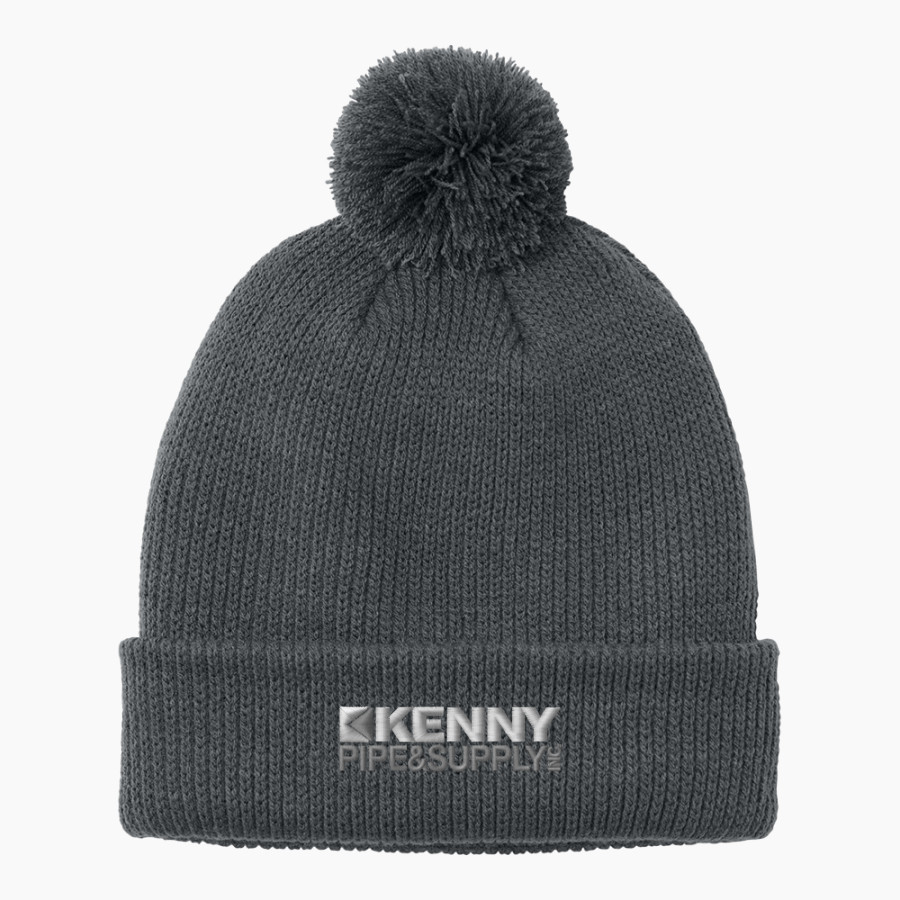 KENNY PIPE & SUPPLY <span class="pdp-name-mascot">KENNY PIPE & SUPPLY</span> Port Authority Cozy Pom Beanie