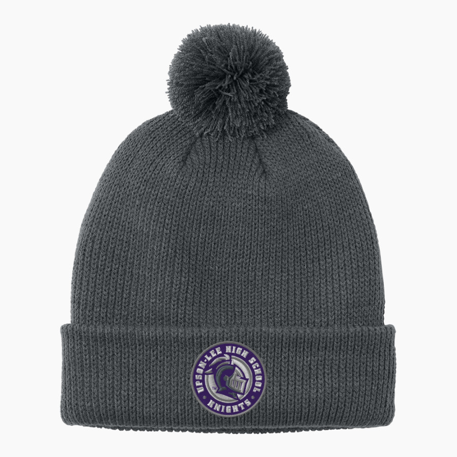 UPSON-LEE High School Knights <span class="pdp-name-mascot">Upson Lee Knights</span> Port Authority Cozy Pom Beanie