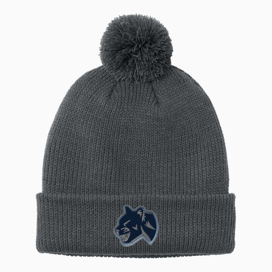 The New School Cougars Port Authority Cozy Pom Beanie