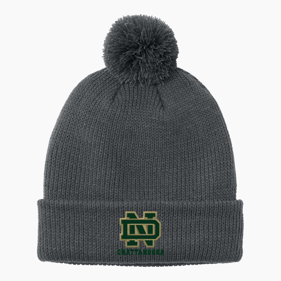 Notre Dame Irish Port Authority Cozy Pom Beanie