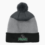 PROVO HIGH SCHOOL BULLDOGS <span class="pdp-name-mascot">PROVO BULLDOGS</span> Port Authority Cozy Striped Pom Beanie Front Thumbnail
