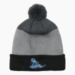 High School Sultans <span class="pdp-name-mascot">Bagdad High School Sultans</span> Port Authority Cozy Striped Pom Beanie Front Thumbnail