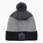 Edgemont Edgemont Elementary <span class="pdp-name-mascot">Edgemont Elementary School</span> Port Authority Cozy Striped Pom Beanie Front Thumbnail