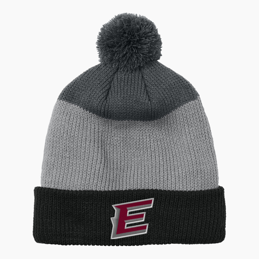 EXTREME SOFTBALL EXTREME SOFTBALL Port Authority Cozy Striped Pom Beanie